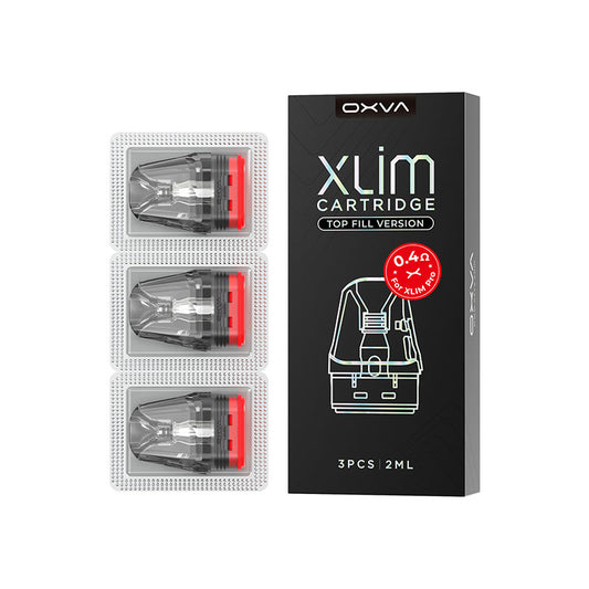 OXVA XLim V3 Pod Cartridge 2ml for Xlim Pro Kit  Xlim kit  Xlim SE Kit  Xlim SQ Pro Kit (3pcspack)