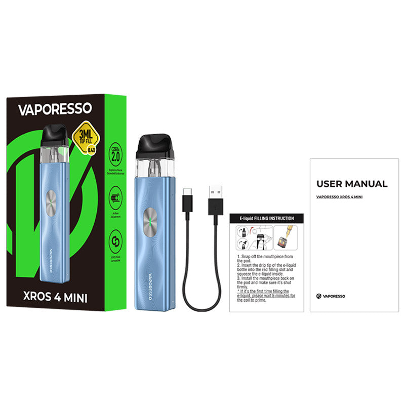 Vaporesso XROS 4 Mini Pod System Kit 1000mAh 3ml