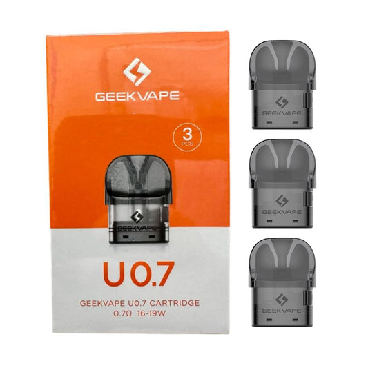 Geekvape U Pod Cartridge for Sonder U Kit  Wenax U Kit  AU Kit  Obelisk UKit  Digi-U Kit 2ml (3pcspack)