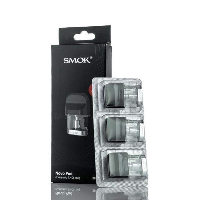 SMOK Novo Pod Cartridge for SMOK Novo, Novo 2, Novo 2s, Novo 3 Kit, Novo 2X Kit, Propod GT Kit, Novo Master Kit, Novo Master Box Kit, NOVO Pro Kit 2ml (3pcspack)