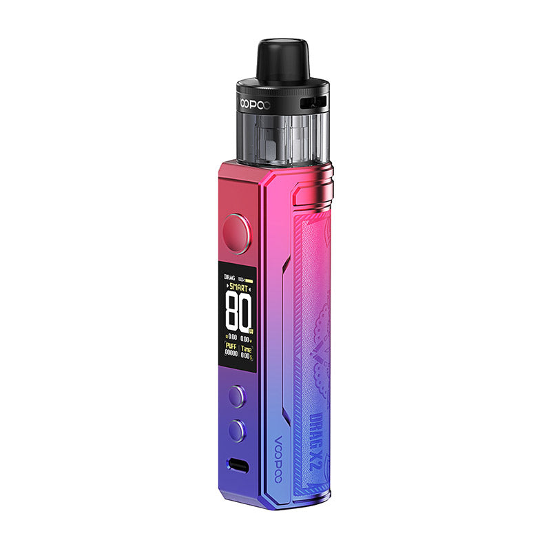 Voopoo Drag X2 80W Box Mod Kit with PnP X Cartridge DTL 5ml